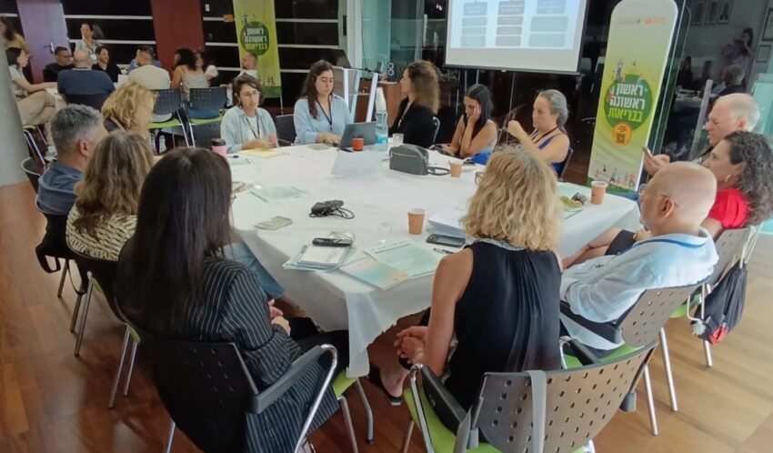 גיבוש תכנית בריאות בראשון לציון, צילום דוברות העירייה