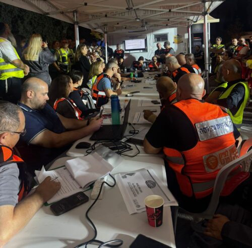 תרגיל חירום בראשון לציון, דוברות העירייה