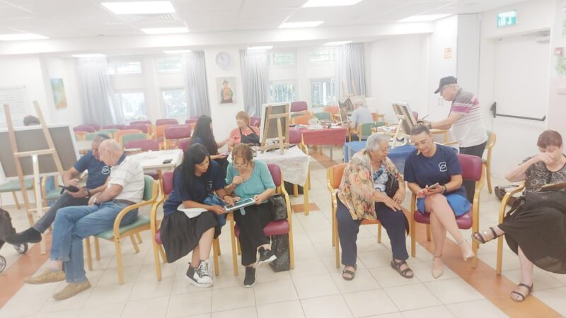 סדנת פורים בראשון לציון, צילום דוברות העירייה
