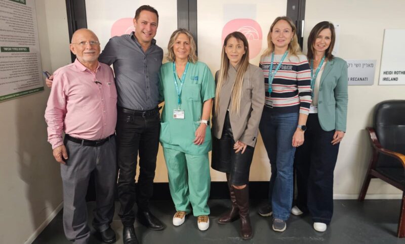 ביקור רז קינסטליך במתחם החירום בשמיר אסף הרופא, דוברות העירייה