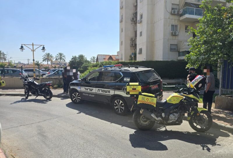 הבניין ממנו קפץ הגרוש יונוס ינר אל מותו, צילום מד"א